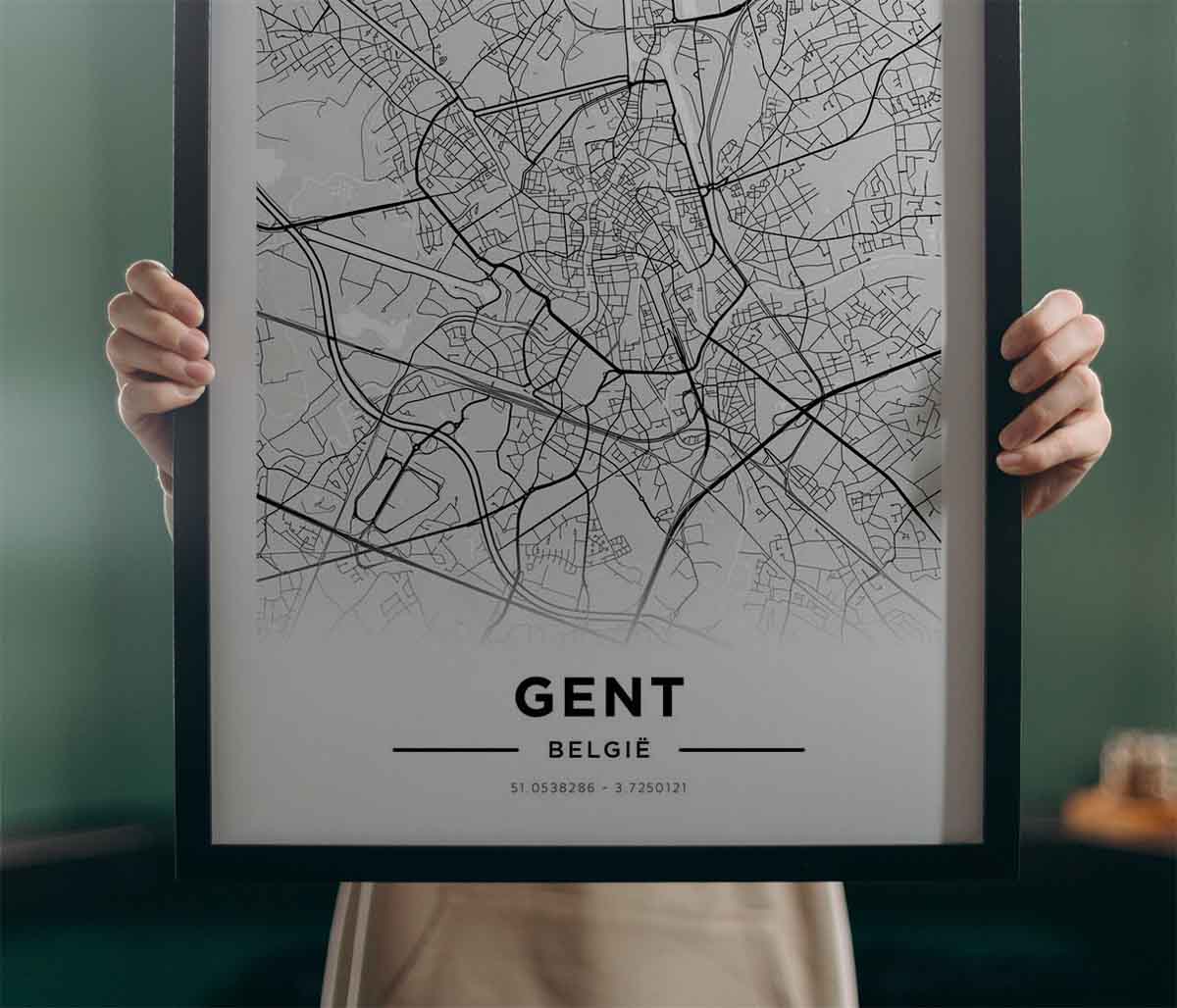 stedenposter belgie nederland